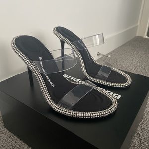 Alexander wang nova slide sandal